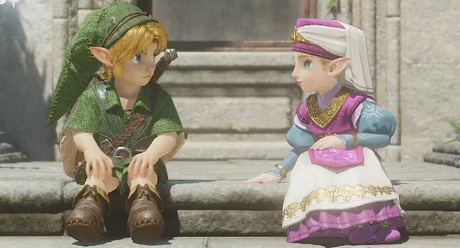 Encuentro con Zelda en el remake de Switch 2
