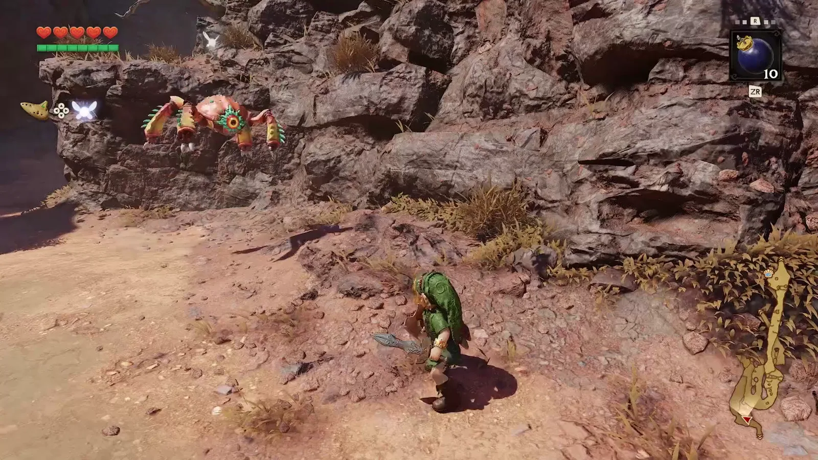Sendero de la montaña en el remake de Switch 2