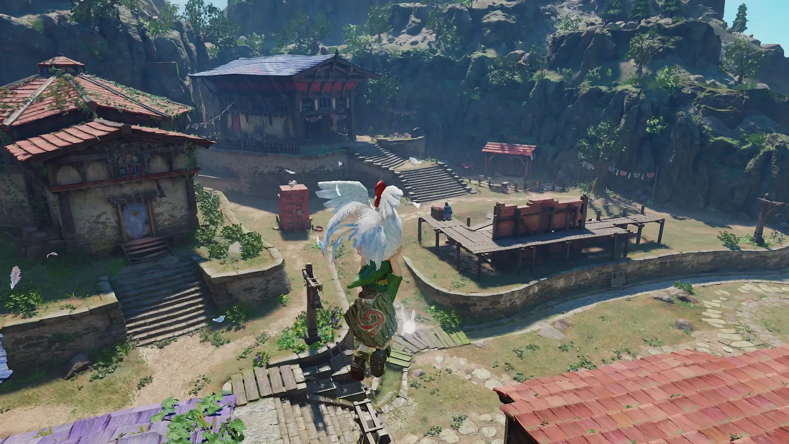Aldea Kakariko en el remake de Switch 2