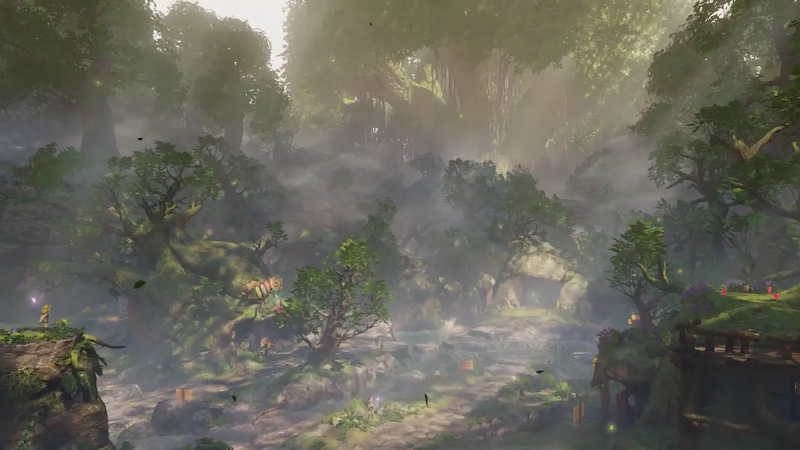 Bosque Kokiri en el remake de Switch 2