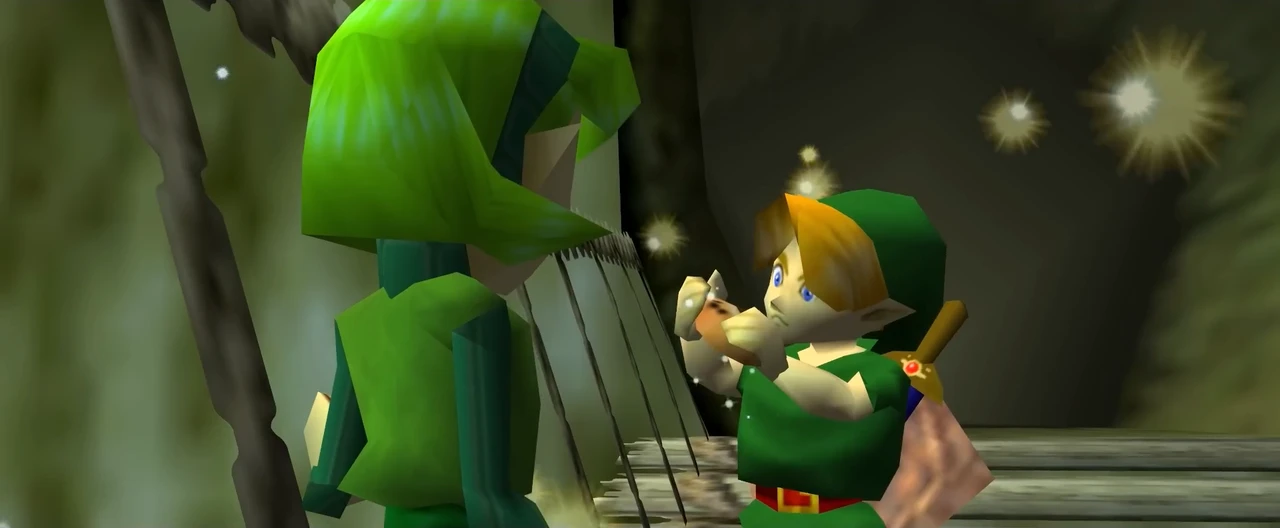 La ocarina de Saria en Nintendo 64