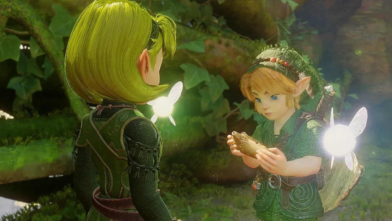 La ocarina de Saria en el remake de Switch 2